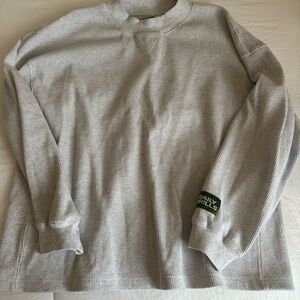 Daily Drills Gray Thermal Sweater